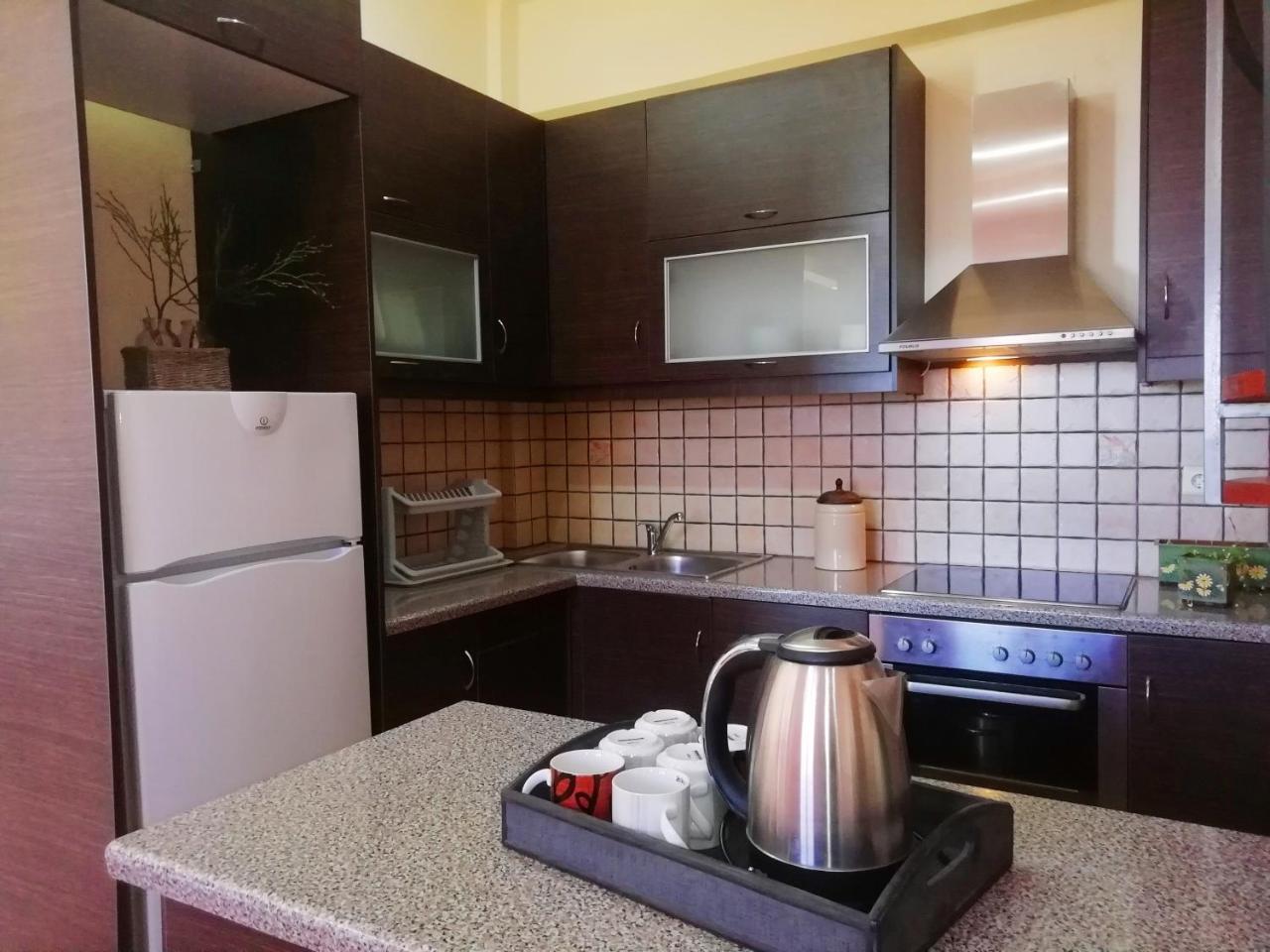 Point Twins Apartments Vrontádos Extérieur photo