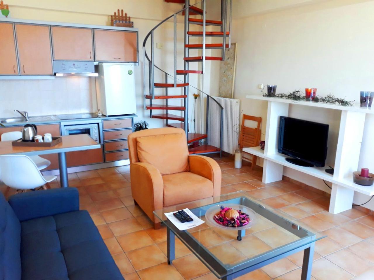 Point Twins Apartments Vrontádos Extérieur photo