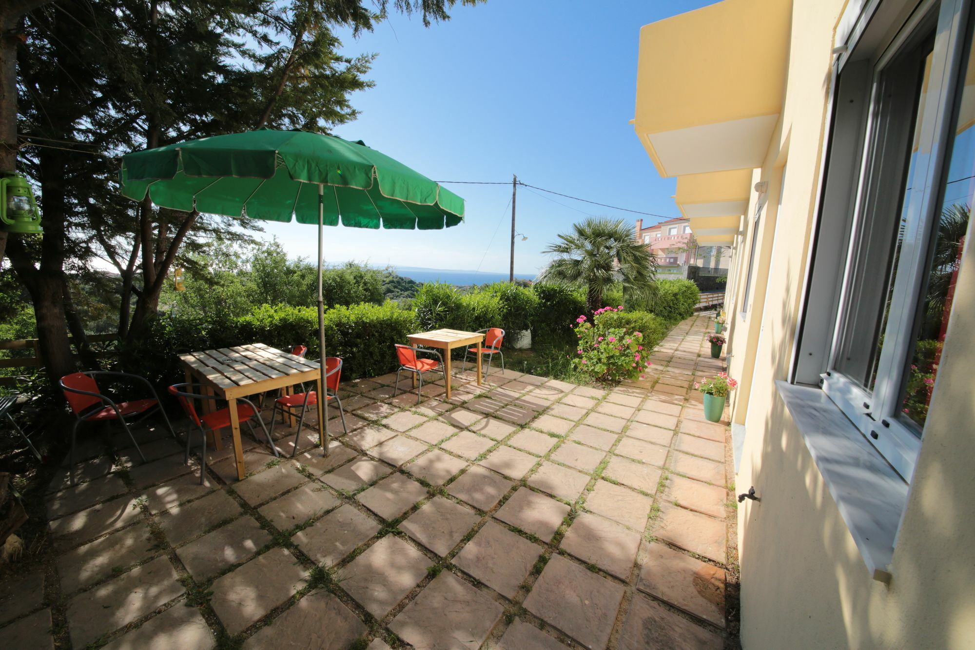 Point Twins Apartments Vrontádos Extérieur photo